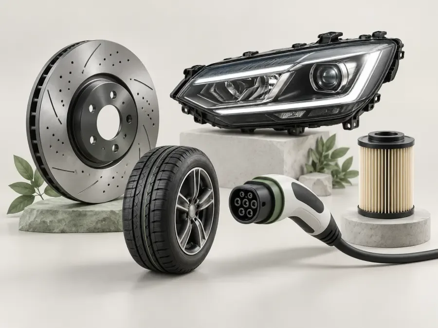 Automotivo e mobilidade — ilustração da categoria 3D